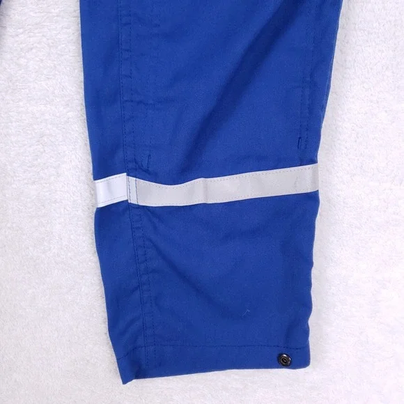 Red Wing FR Coveralls Men 36S Blue Reflective OneSubsea Workwear Flame Resistant - Picture 4 of 12
